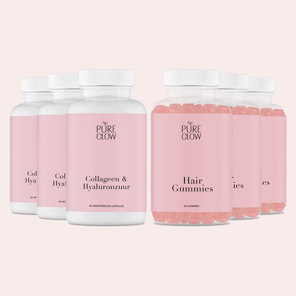 Collageen Hyaluronzuur en Haar gummies hair gummies