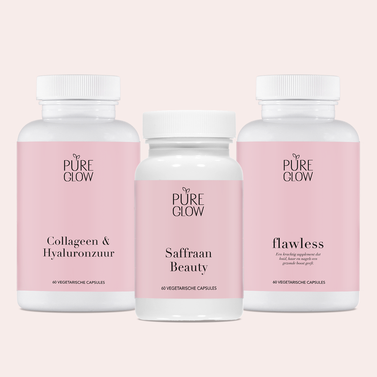 Collageen - Hyaluronzuur - Saffraan - Flawless - Beauty Booster - Nilou Glow