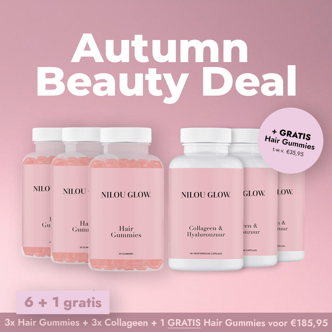 Autumn Beauty Deal: Beauty &amp; Hair bundel + 1 potje Gratis Hairgummies