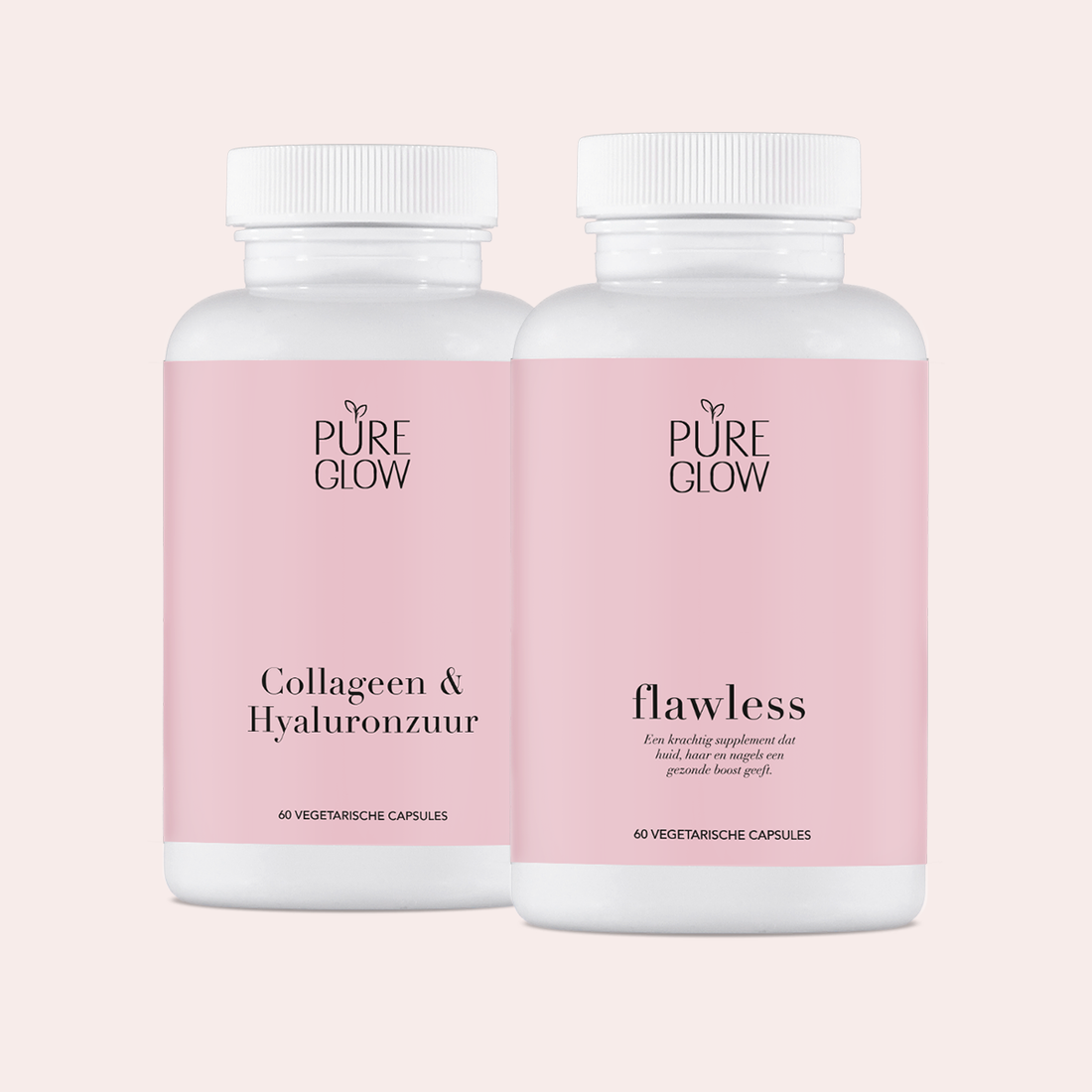 2x Collageen Hyaluronzuur Flawless Nilou Glow 