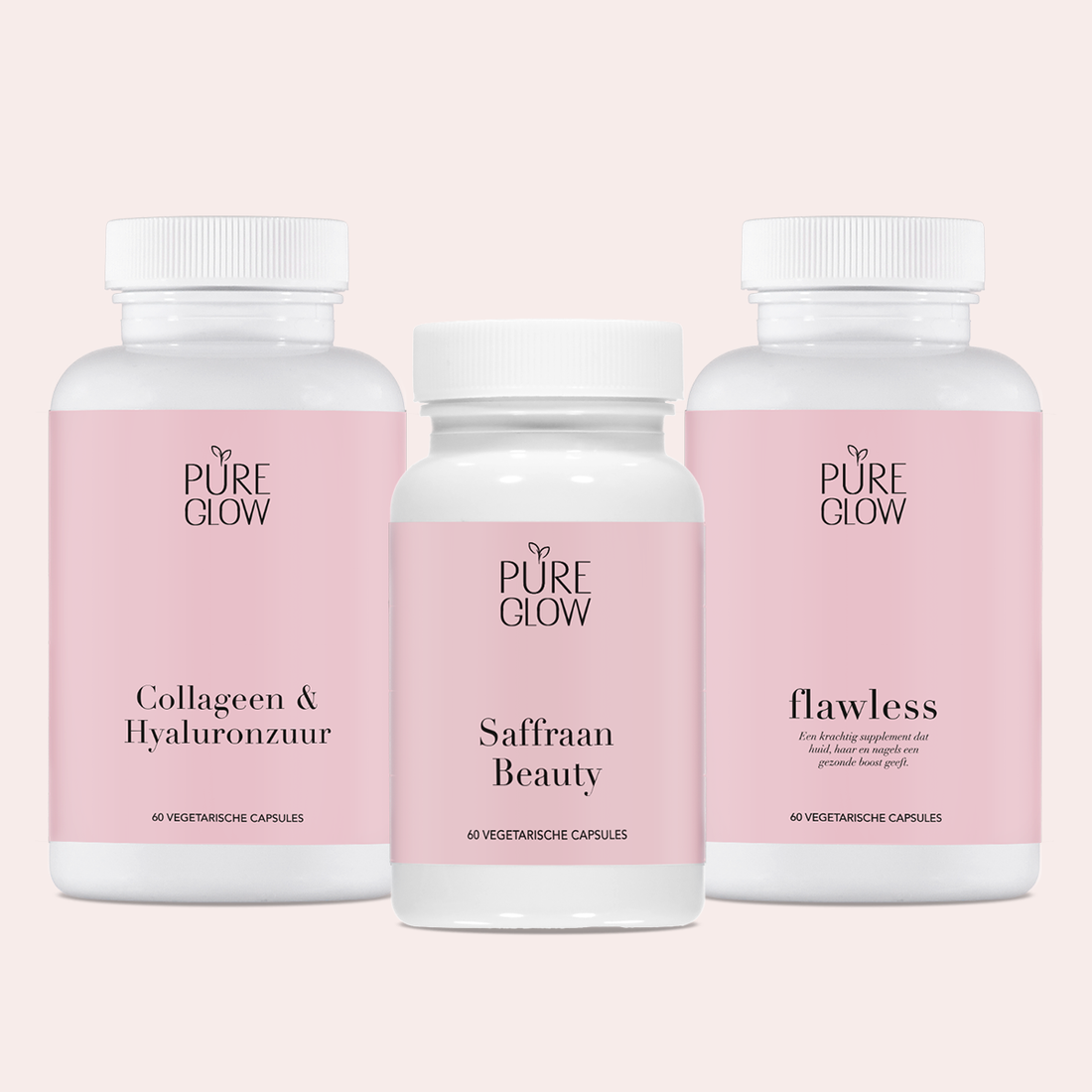 Collageen - Hyaluronzuur - Saffraan - Flawless - Beauty Booster - Nilou Glow 