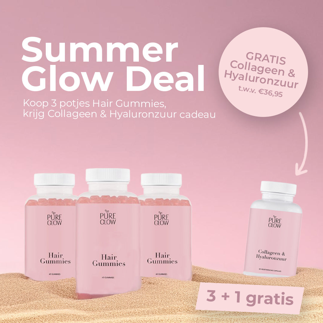 Summer Deal Nilou Glow Haar gummies Collageen 