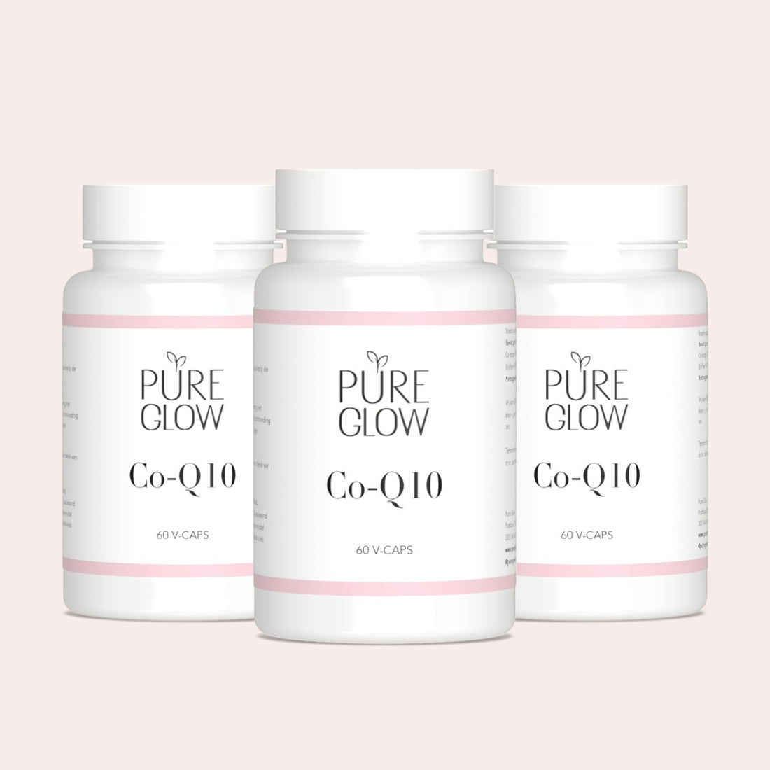 3x Co-Q10 Capsules - Nilou Glow 